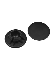 furnfurn Gulvbeskytter plastic | Eames replika Rod base svart
