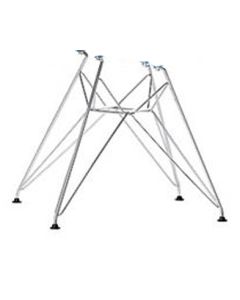 Eames replika DA-rod-BASE | chair base marmor sort