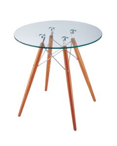 furnfurn side table | Eames replica inspired CTW transparent