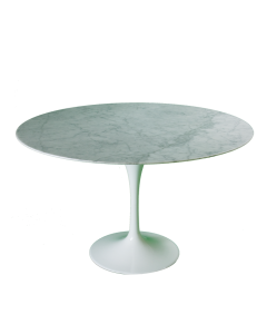 furnfurn spisebord marmor 120cm | Eero Saarinen replika Tulip tabel