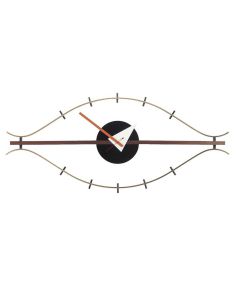 furnfurn Wandklok | Nelson replica Eye clock veelkleurig