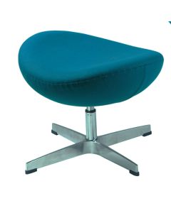 furnfurn fodskammel cashmere | Arne Jacobsen replika Egg stol