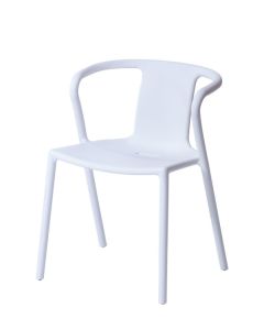 furnfurn gårdhave stol | stackable Talent 4 hvid