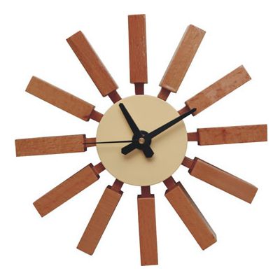 furnfurn wall clock | Nelson replica Block clock