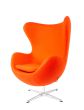 furnfurn lænestol cashmere | Arne Jacobsen replika Egg stol