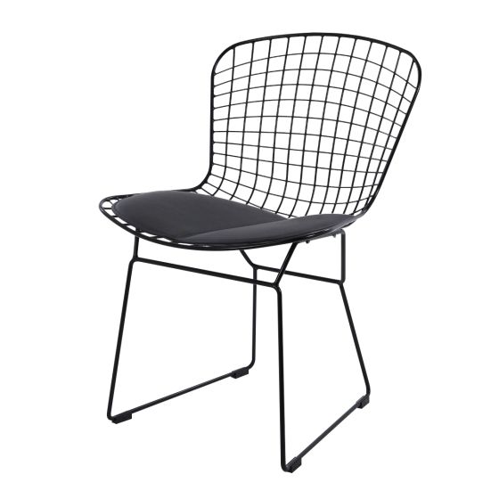 furnfurn dining chair Black base | Harry Bertoia replica Bertoia