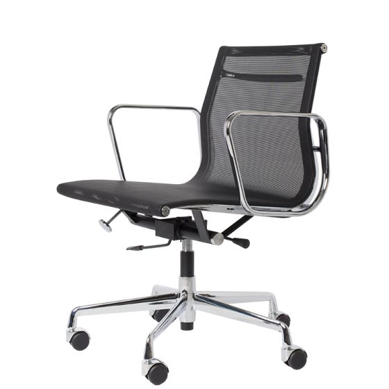 furnfurn krzesło biurowe siatkowy splot | Eames replika EA117