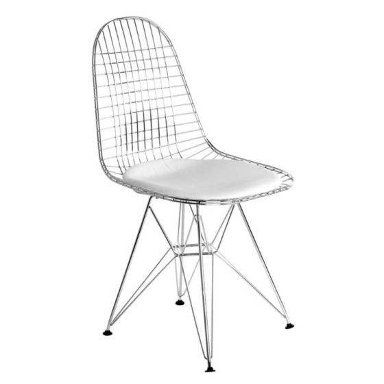 furnfurn cadeira de jantar | Eames réplica DKR