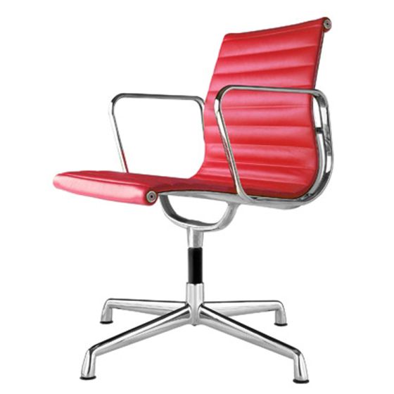 furnfurn krzesło konferencyjne Skóra | Eames replika EA108