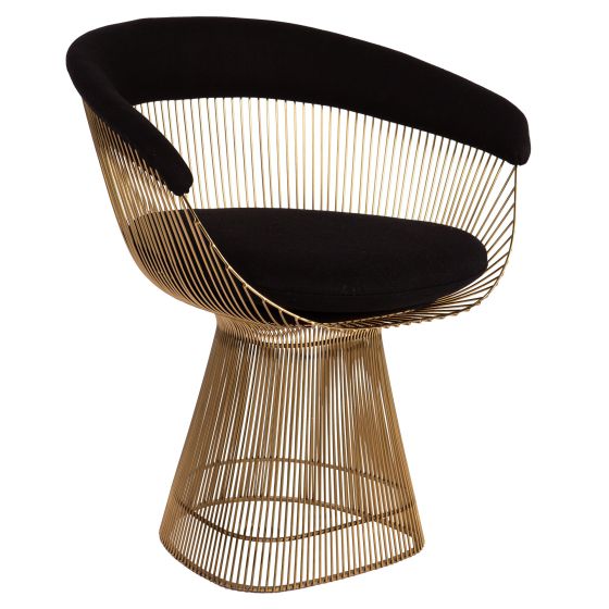 furnfurn dining chair small | Platner replica Wire chair