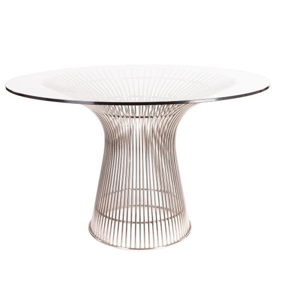furnfurn dining table | Platner replica Wire table