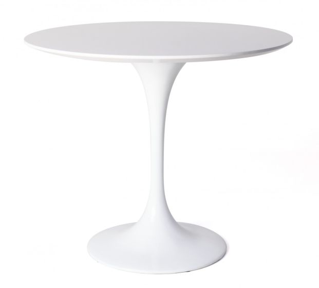 furnfurn table à manger 80cm | Eero Saarinen réplique Table tulipe