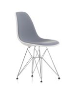 furnfurn spisebordsstol glasfiber polstret | Eames replika DS-rod