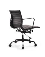 furnfurn office chair Leather | Eames replica EA117 black