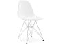 furnfurn spisebordsstol glasfiber | Eames replika DS-rod hvid