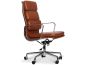 furnfurn krzesło wykonawczy Skóra | Eames replika EA219