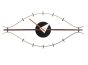furnfurn horloge murale | Nelson réplique Eye clock multicolore