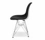 furnfurn dining chair fiberglass upholstered | Eames replica DS-rod