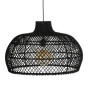 raw pendant light Maze lamp black large