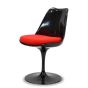 furnfurn jadalnia krzesło obrotowe siedzen, Bez podłokietnika | Eero Saarinen replika Tulipan krzesło