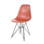 furnfurn dining chair Black base matte | Eames replica DS-rod