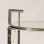 furnfurn side tabell | Eileen Gray E1027 chrome