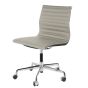 furnfurn conference Chair Leather on castors no arms | Eames replica EA105