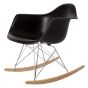 Eames replica RA-rod | rocking chair Chrome frame
