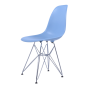 furnfurn silla de comedor lustroso | Eames réplica DS-rod