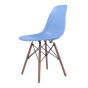 furnfurn jadalnia krzesło błyszczące | Eames replika DS wood