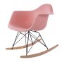 furnfurn rocking chair Black base | Eames replica RA-rod