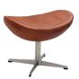 furnfurn tabouret cuir | Arne Jacobsen réplique Egg chaise
