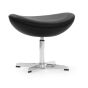 furnfurn fotpall Läder | Arne Jacobsen kopia Egg stol