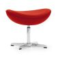 furnfurn fotskammel Cashmere | Arne Jacobsen replika Egg stol