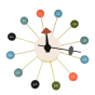 furnfurn orologio da parete | Nelson replica Ball Clock multicolore