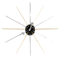 furnfurn vægur | Nelson replika Star clock flerfarvet