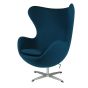 furnfurn lounge stol Cashmere | Arne Jacobsen replika Egg stol
