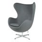 furnfurn lounge chair Cashmere | Arne Jacobsen replica Egg chair