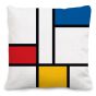 furnfurn cushion cover excluding filling | Barceloning Mondriaan multicolor
