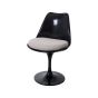 furnfurn jadalnia krzesło obrotowe siedzen, Bez podłokietnika | Eero Saarinen replika Tulipan krzesło