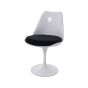 furnfurn cadeira de jantar assento giratório, sem braço | Eero Saarinen réplica Tulip cadeira
