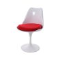 furnfurn cadeira de jantar assento giratório, sem braço | Eero Saarinen réplica Tulip cadeira