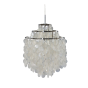 furnfurn vedhæng | Panton replika Shell style lamp perle