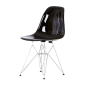 furnfurn silla de comedor Fibra de vidrio | Eames réplica DS-rod