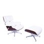 furnfurn Lounge chair with Hocker | Eames replica EA670