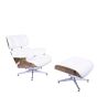 furnfurn Lounge chair with Hocker | Eames replica EA670