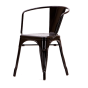 furnfurn chaise de salle à manger | Pauchard réplique Chaise de jardin style Tolix