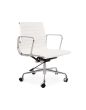 furnfurn krzesło biurowe Skóra | Eames replika EA117 biały