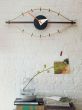 furnfurn orologio da parete | Nelson replica Eye clock multicolore