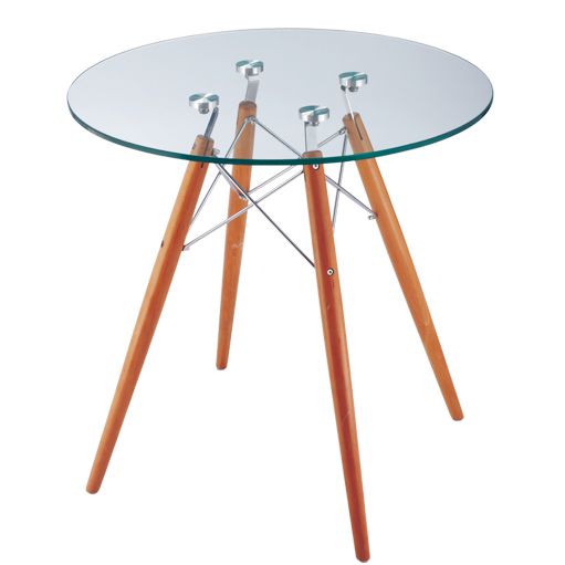 furnfurn table dappoint | Eames réplique inspired CTW transparent